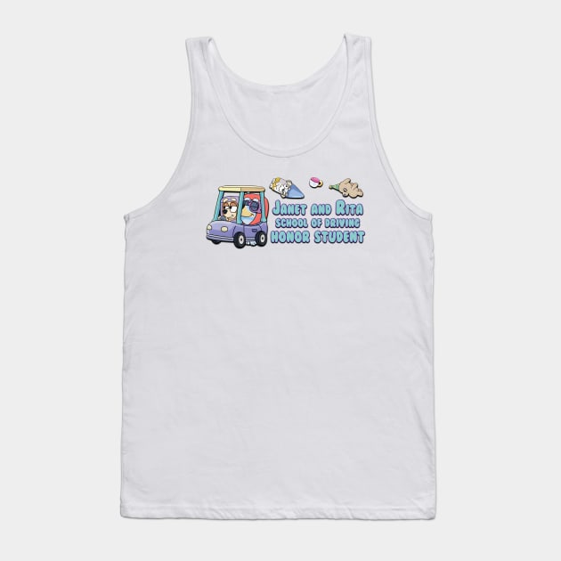 Driving School Tank Top by Justine Nolanz